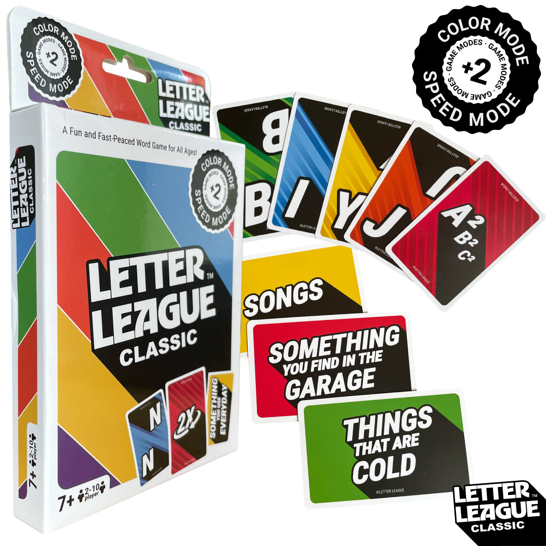 Letter League Word Game - for Families Adults and Kids, Expand Your Vocabulary