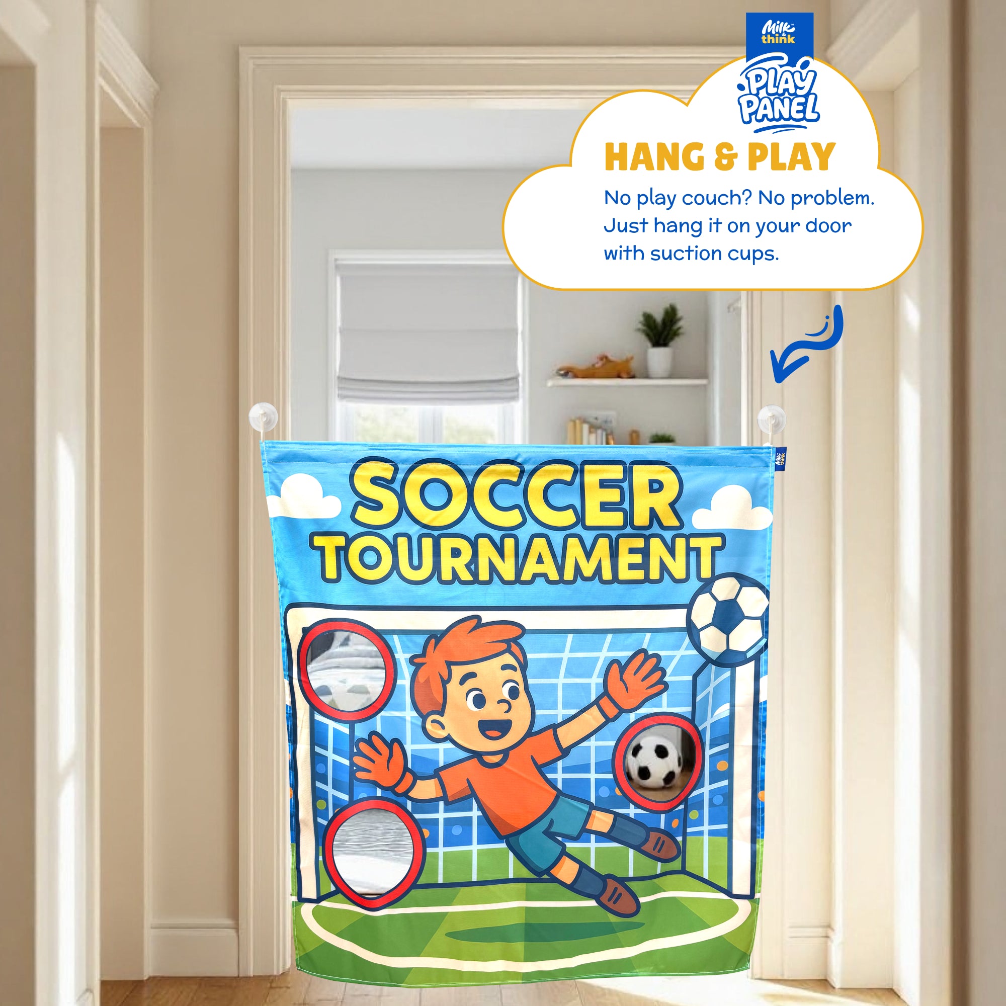 Soccer Tournament Play Panel (Ages 2–7) | Milk & Think