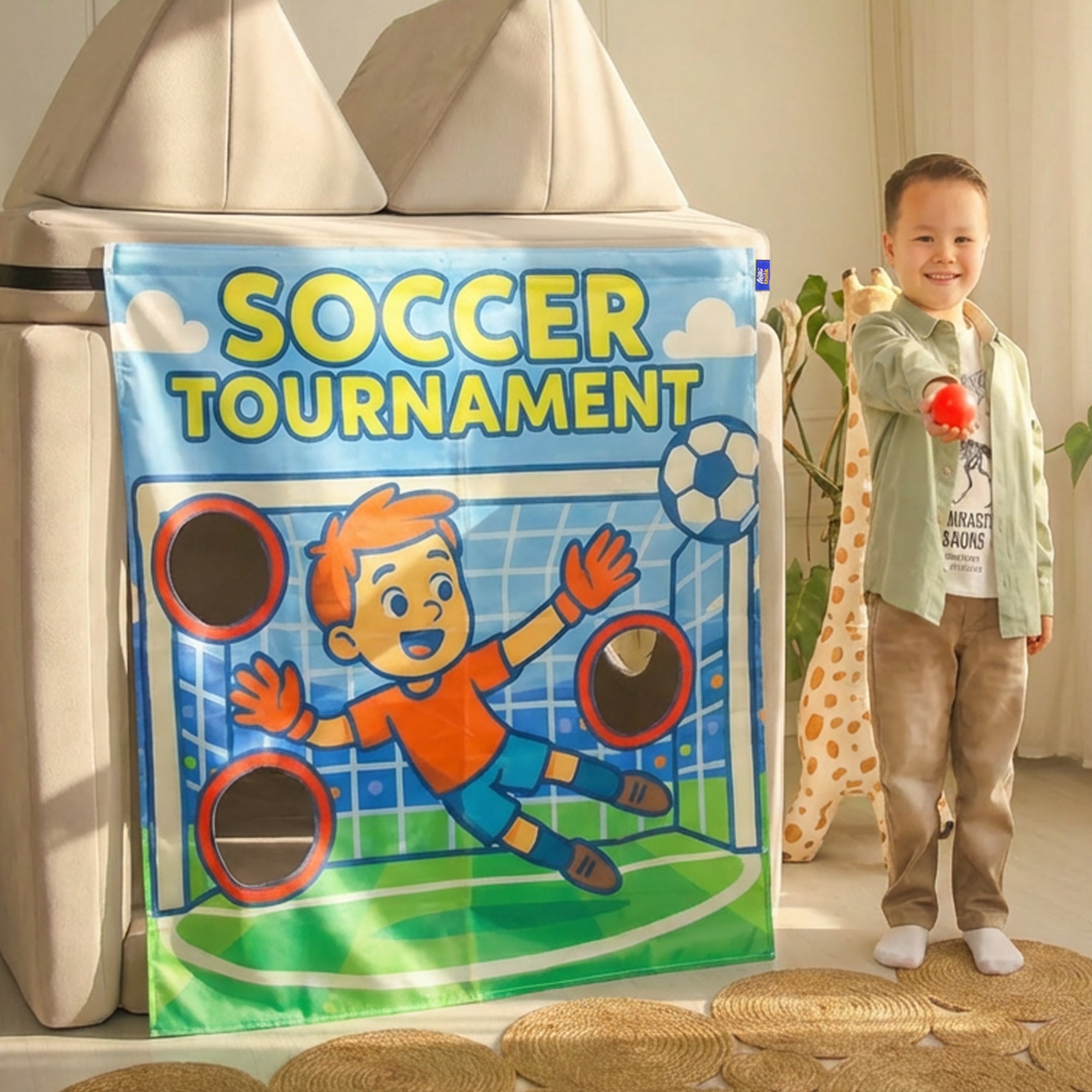 Soccer Tournament Play Panel (Ages 2–7) | Milk & Think